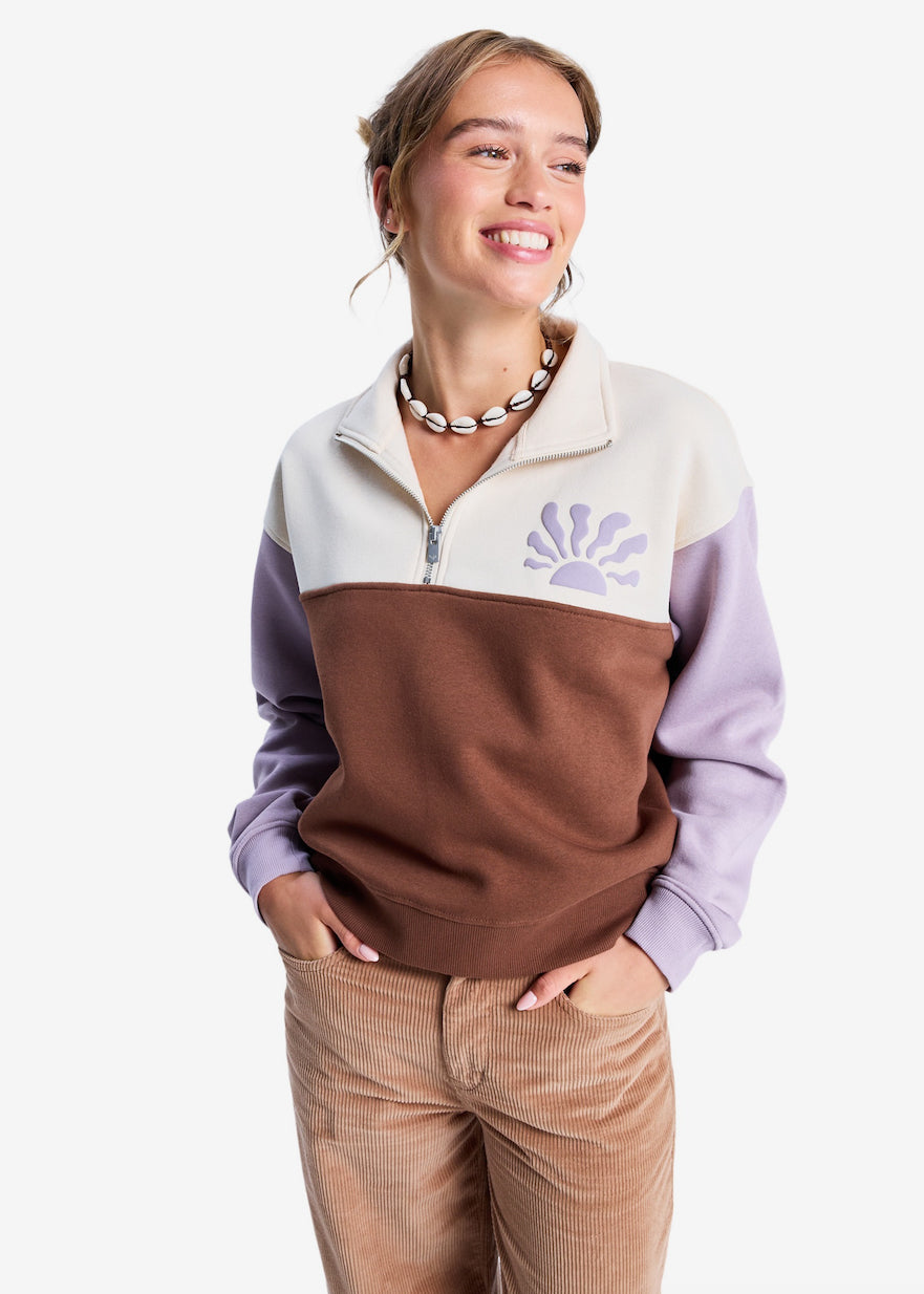 View Point Block Quarter Zip