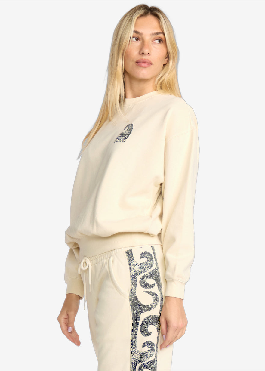 Sun Wave Livin Kendal Crew Sweatshirt