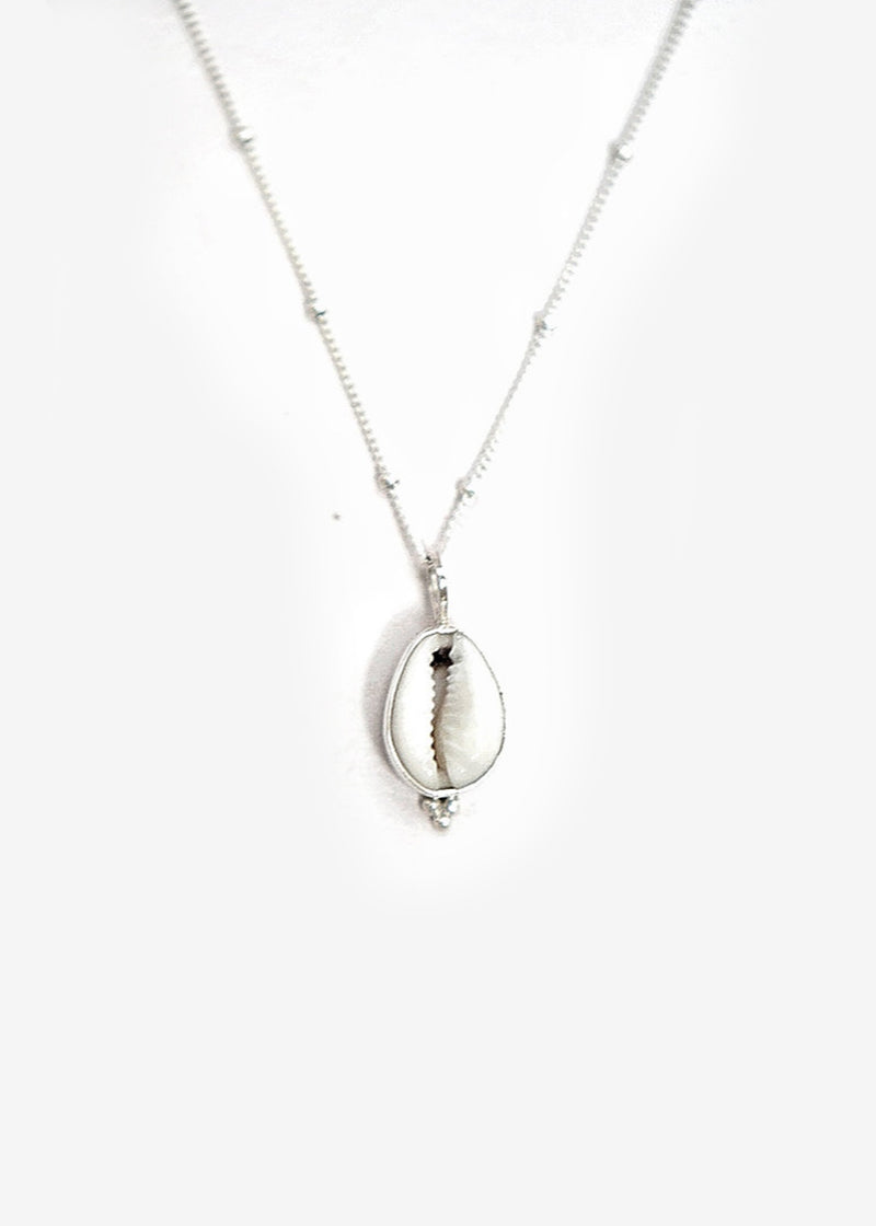 Wahine Cowrie Shell Pendant Necklace