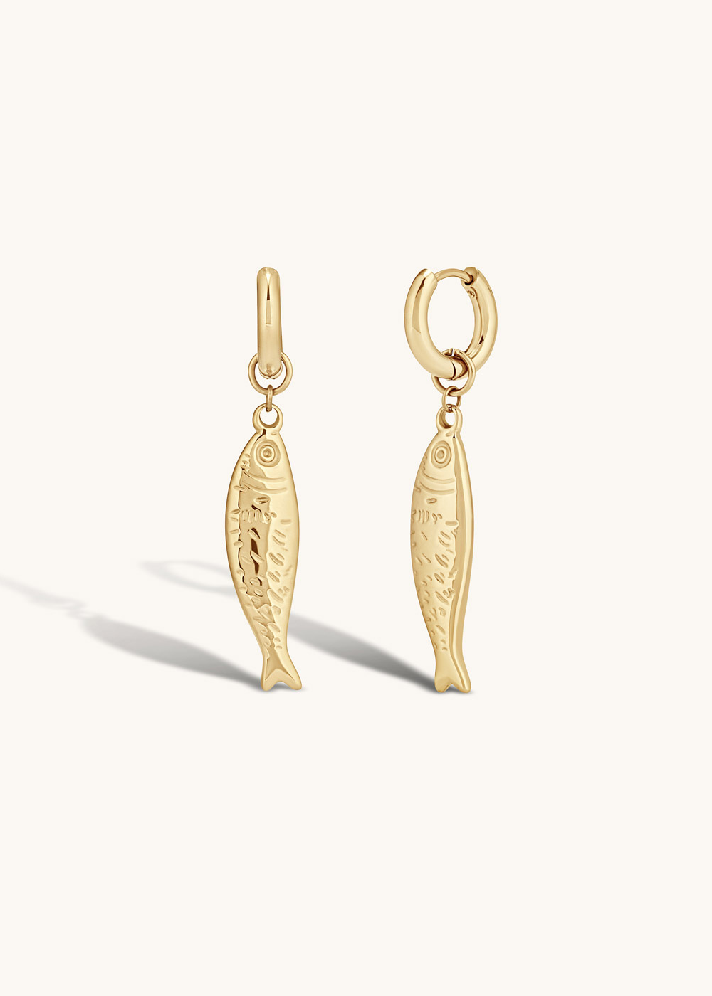 Selkie Fish Hoop Earrings