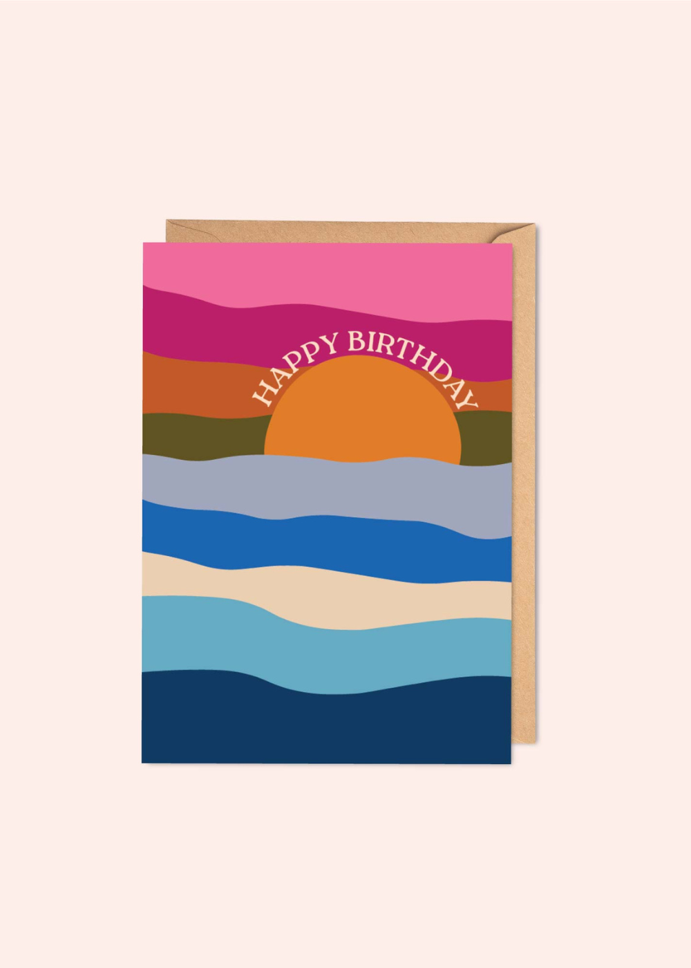 Seascape Birthday Card