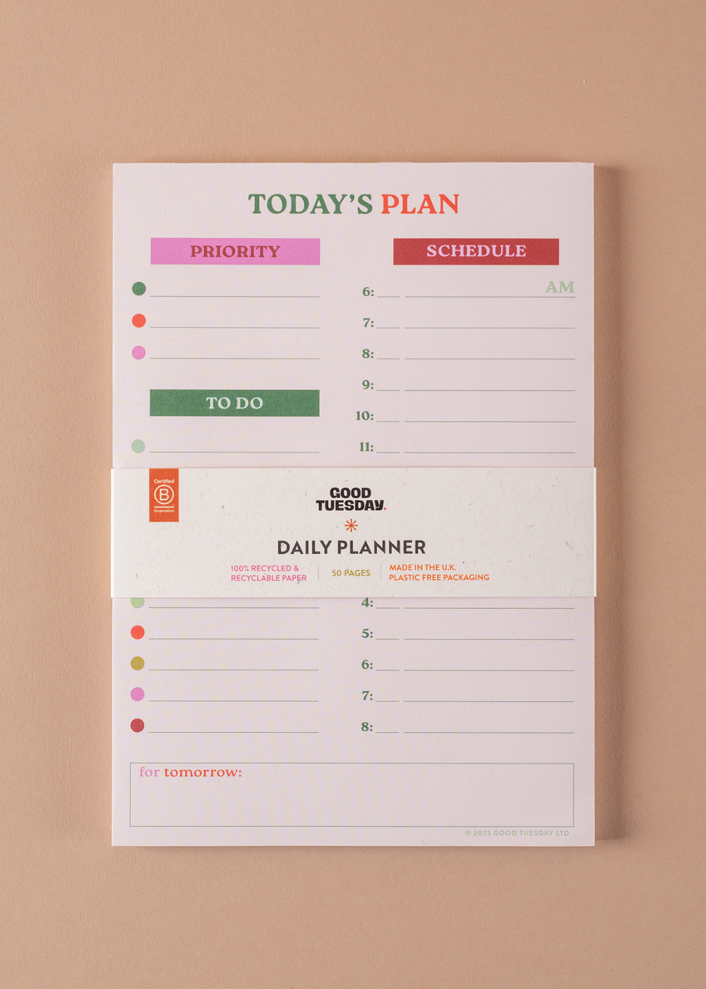 Daily Planner Pad
