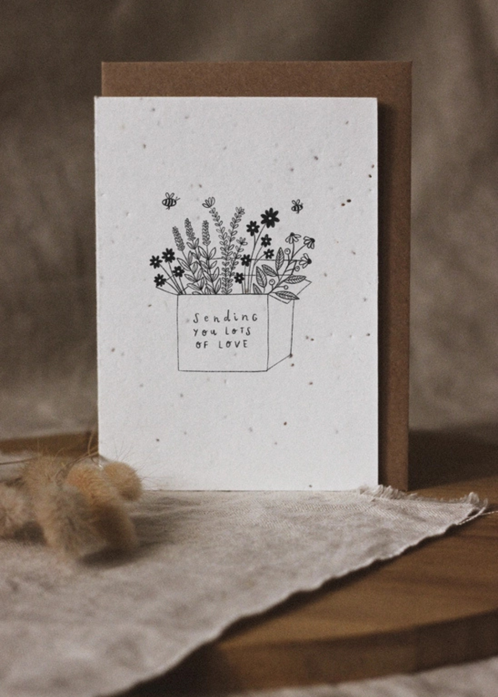 Sending Love Plantable Seed Card