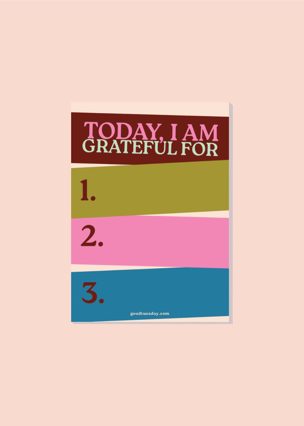 Daily Gratitude Pad