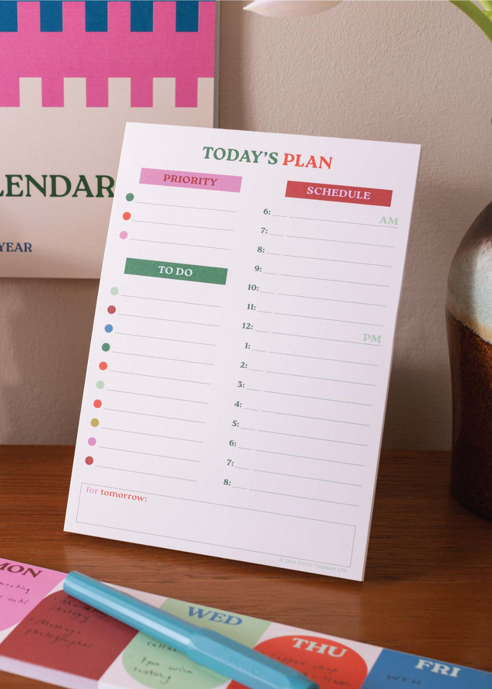 Daily Planner Pad