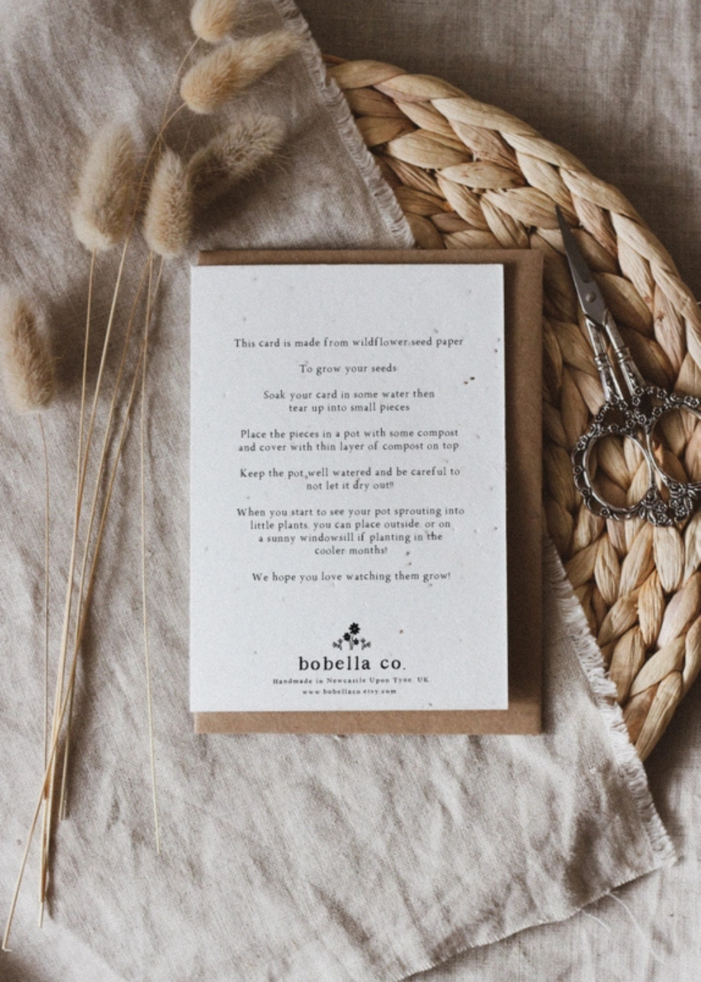 Sending Love Plantable Seed Card