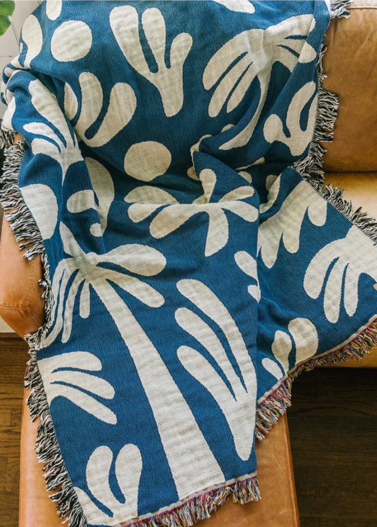 Kingston Tapestry Woven Blanket