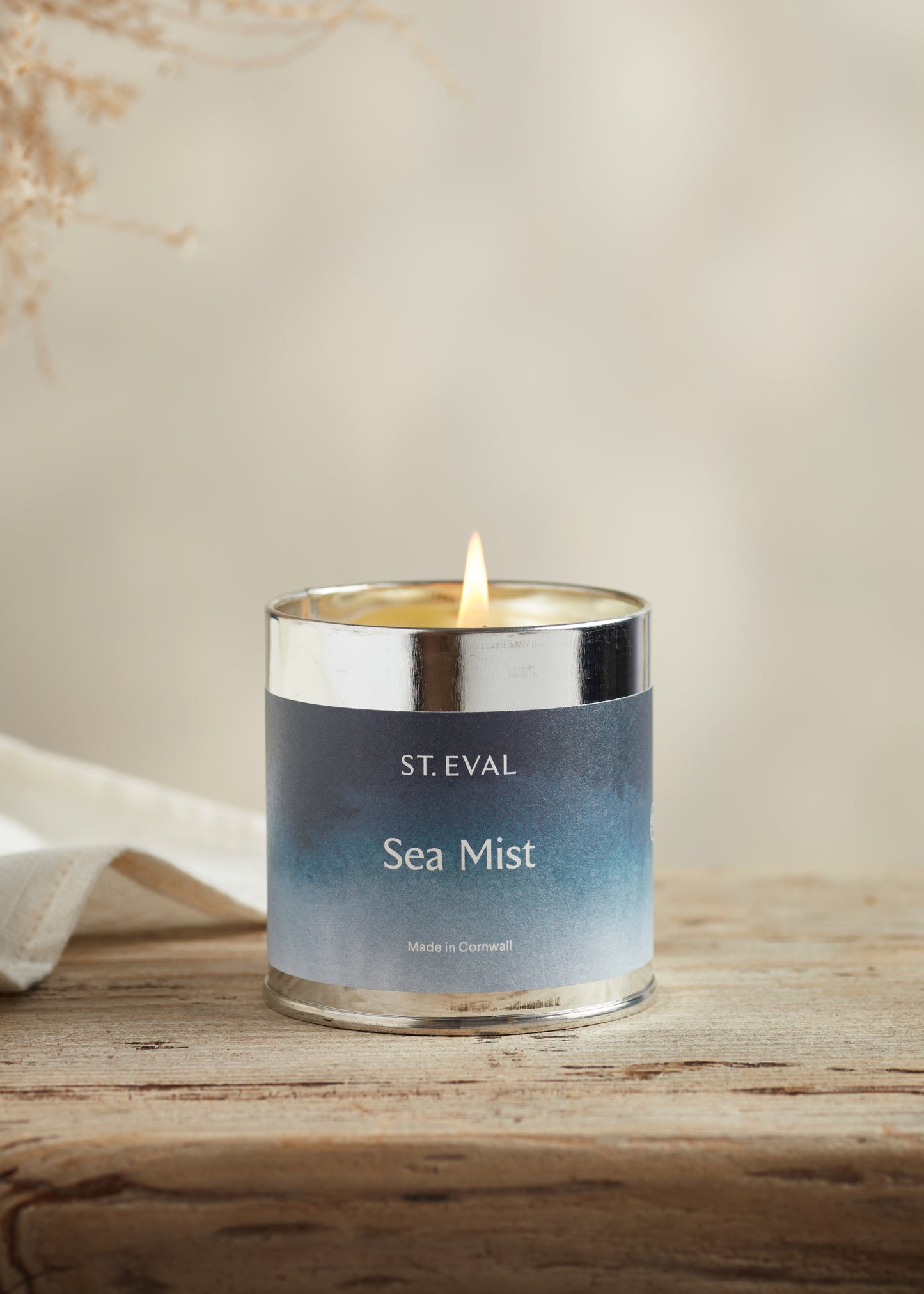 Sea Mist Coastal Scented Tinned Candle