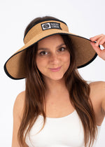 Seawall Visor in Natural by Salty Crew