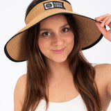 Seawall Visor in Natural by Salty Crew