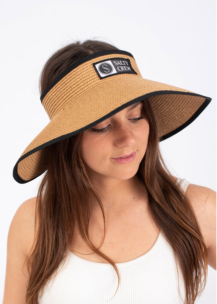 Seawall Visor in Natural by Salty Crew