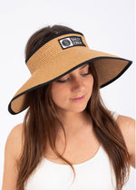 Seawall Visor in Natural by Salty Crew