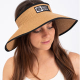 Seawall Visor in Natural by Salty Crew