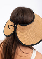 Seawall Visor in Natural by Salty Crew