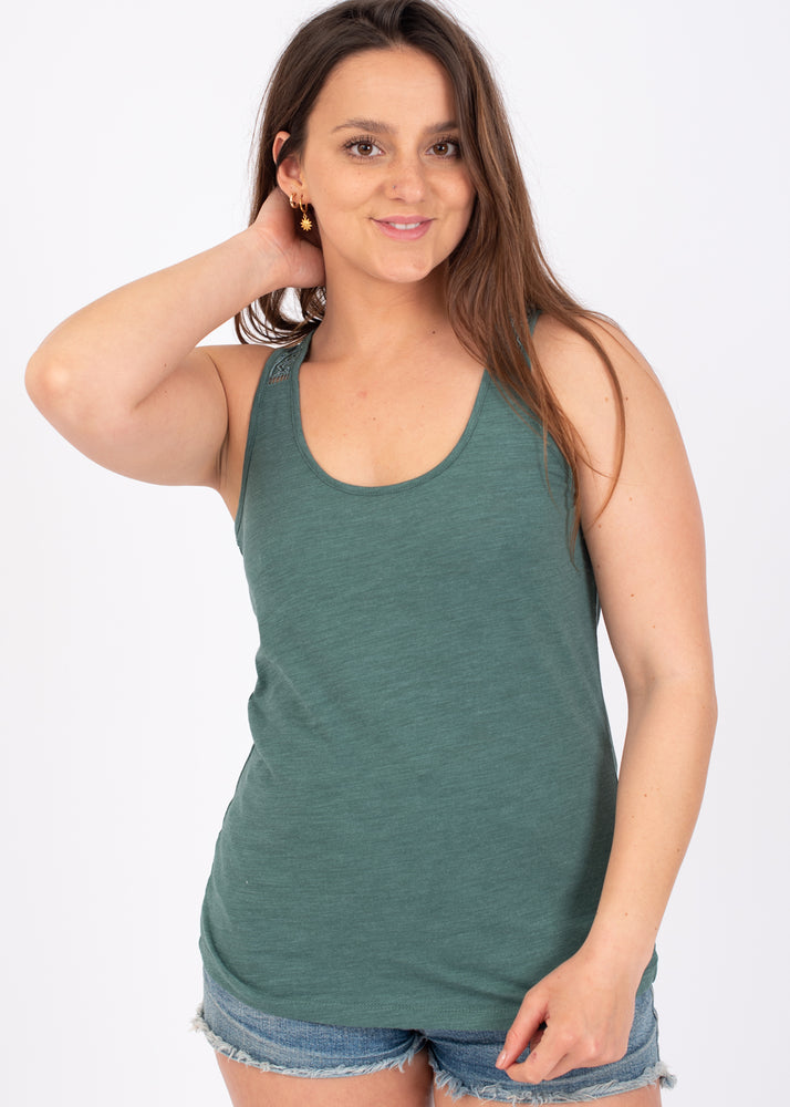 Prtbeccles Vest Top in Laurel Green by Protest