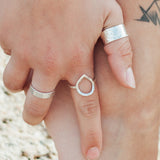 Splash Sterling Silver Ring by Sadie Jewellery