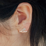 Wave Earrings by Spindrift