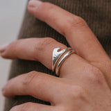 Swell Wave Ring by DaisyV Jewellery