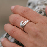 Swell Wave Ring by DaisyV Jewellery