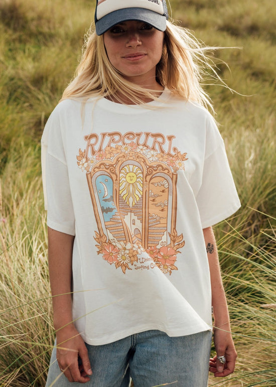 Tropical Tour Heritage Tee by Rip Curl