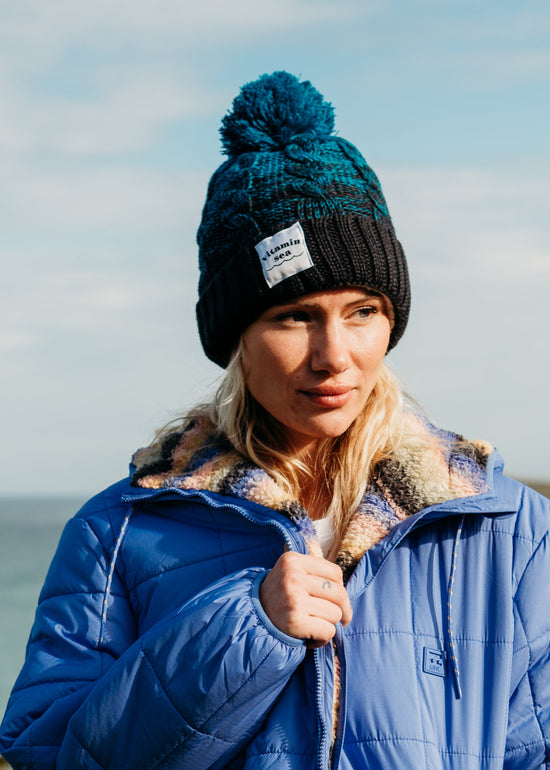 Vitamin Sea Pom Pom Beanie