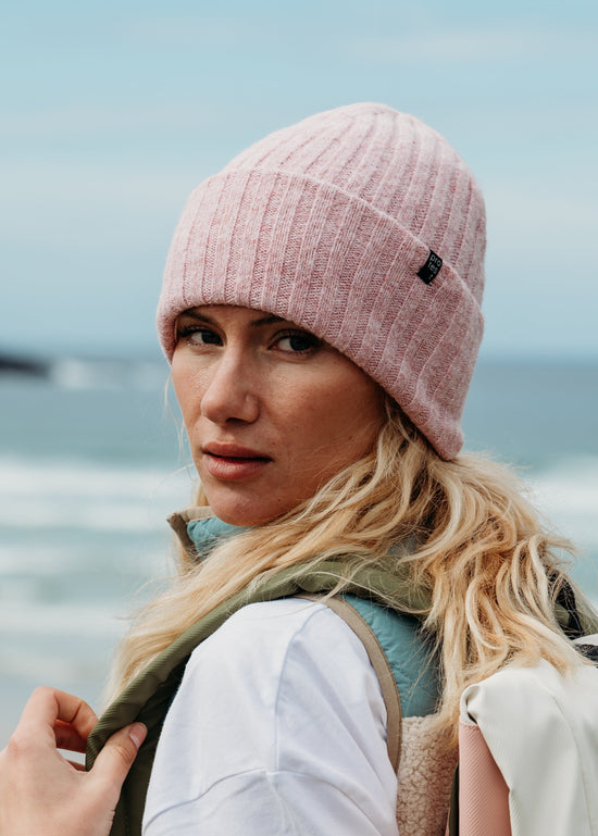 Reflex Beanie in Vintage Pink
