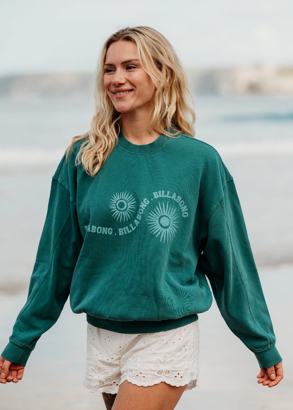 Time For Kendal Crew Sweatshirt