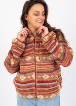Arai Aztec Stripe Fleece by Protest