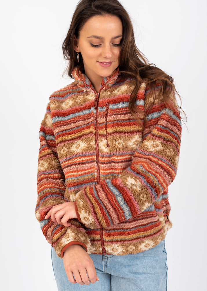 Arai Aztec Stripe Fleece by Protest
