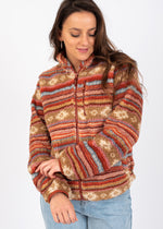 Arai Aztec Stripe Fleece by Protest