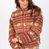 Arai Aztec Stripe Fleece by Protest