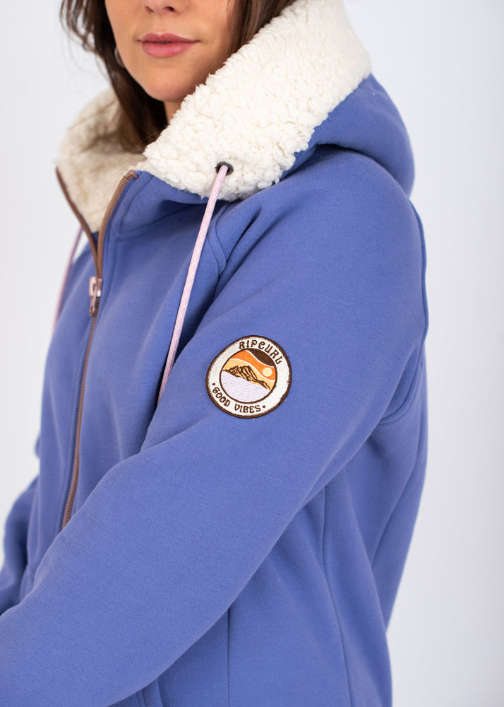 Velouchi Sherpa Fleeced Hoodie by Rip Curl