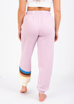 Surf Revival Track Joggers in Lilac by Rip Curl