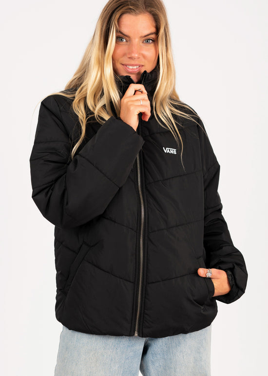 Foundry Puff Jacket in Black by Vans