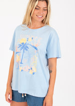 Prtesse Tee in Chambray Blue by Protest