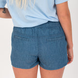 Prtfountain Shorts in Sky Denim by Protest