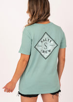 Mahi Tippet Classic Tee in Dusty Turquoise by Salty Crew