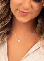 SurfGirl Beach Boutique Ladies Sterling Silver Sadie Jewellery Larimar Pendant Necklace