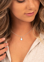 Larimar Pendant Necklace by Sadie Jewellery