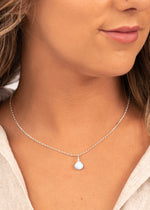 Sadie Jewellery Larimar Pendant Necklace
