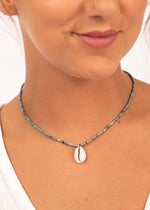 Turquoise Waikiki Cowie Necklace by At Aloha