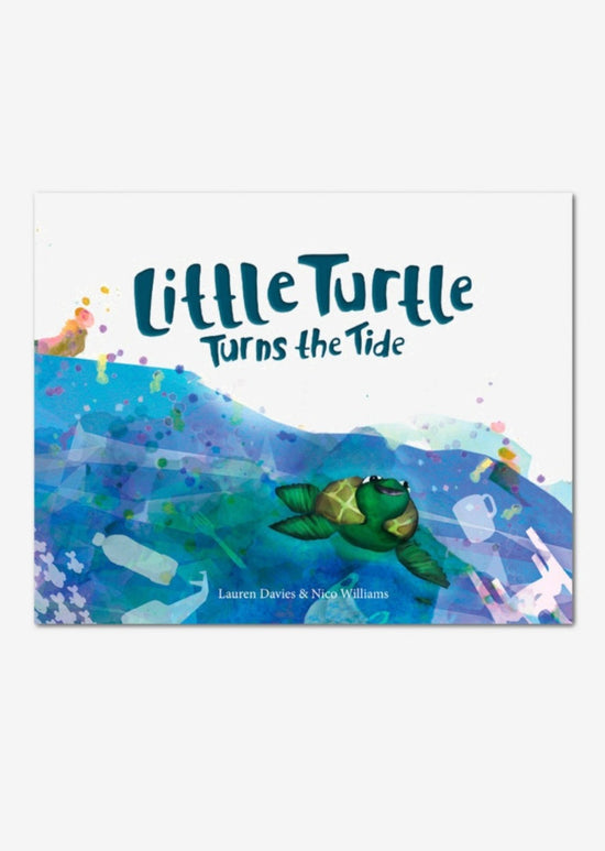 Little Turtle Turns The Tide Children's Book PLUS Eco Hero T-Shirt