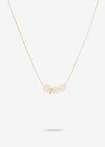 Moonstone Cord Necklace by One & Eight