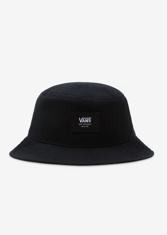 Patch Bucket Hat in Black by Vans