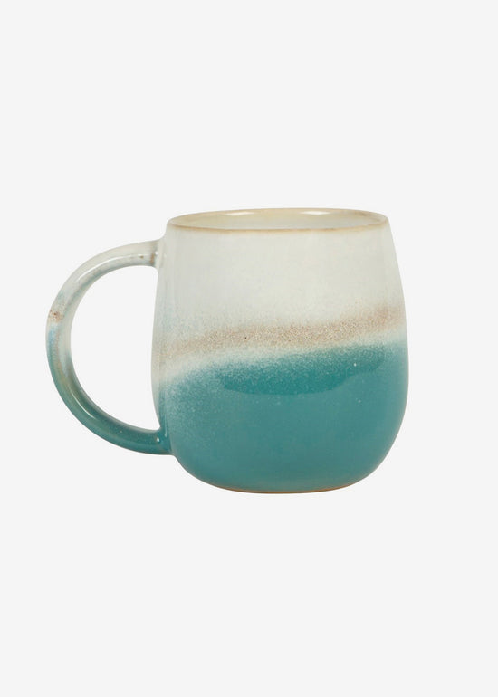 Load image into Gallery viewer, Turquoise Tide Mini Glazed Mug
