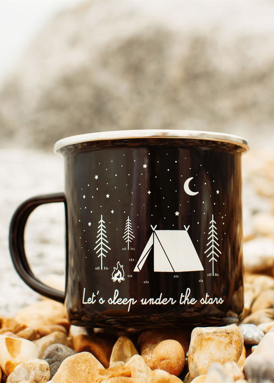 Under The Stars Enamel Mug