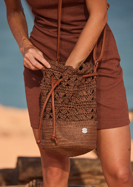 Sunset Music Woven Bag by Roxy