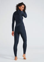 5/4/3mm Swell Series Chest Zip Wetsuit in Black by Roxy