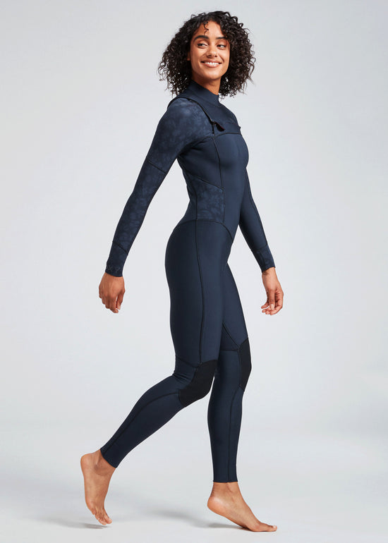 5/4/3mm Swell Series Chest Zip Wetsuit in Black by Roxy