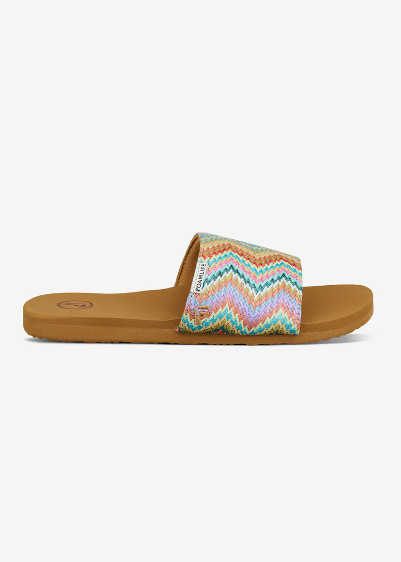 K Bay Slider Sandals - Latte Brown